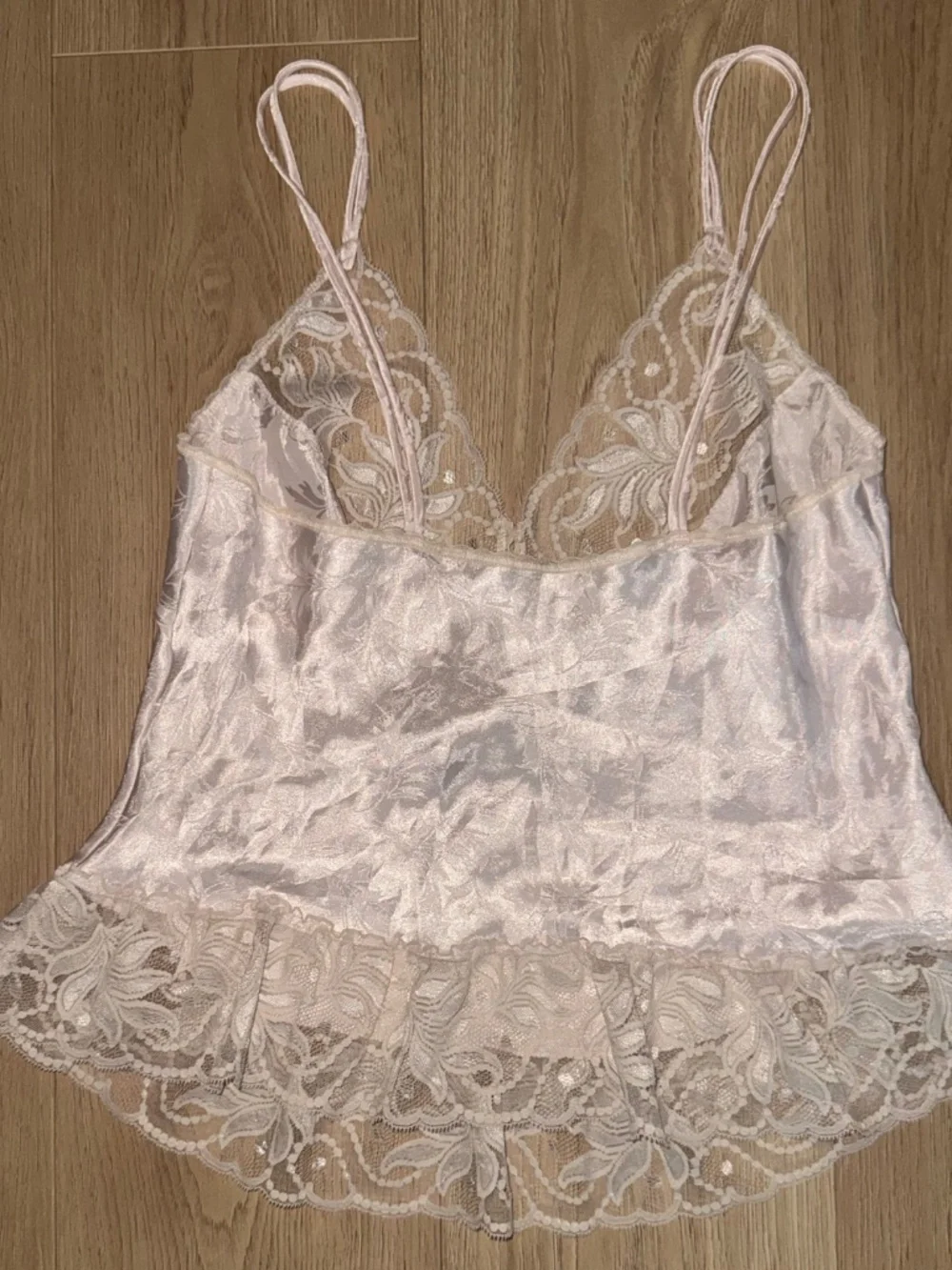 TRUE VINTAGE - Eleanor Lucas‎ Lace and Satin Camisole AU 14/US 10 - Picture 4 of 8